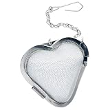 Heart-Shaped Mesh Infuser Cup Size