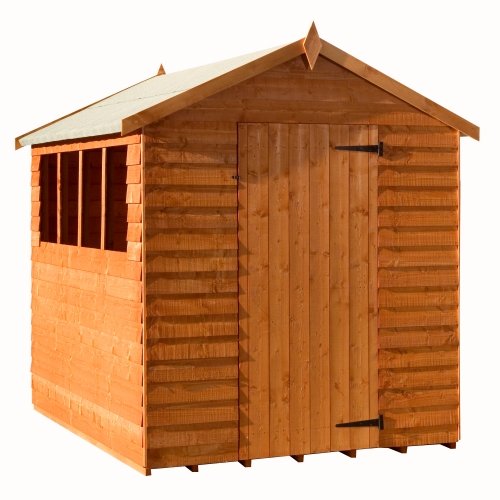 Woodlands Budget Apex Shed : Size - 12 X 8
