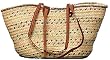 Moroccan Straw Summer Beach / Shopper / Tote Bag 25"x15"