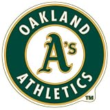 Oakland Athletics Official Logo Gold Lapel Pin