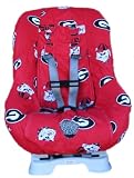 Emmalu Designs Waterproof Removable Toddler Car Seat Cover, University of Georgia
