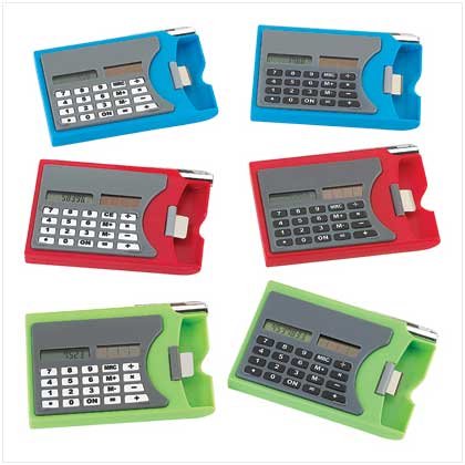 Calculator Card Holders