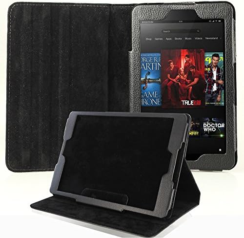 Minisuit for Kindle Fire HD 6 (2014) Orbit 360 Rotating Case (Wake/Sleep + Removable Sleeve)