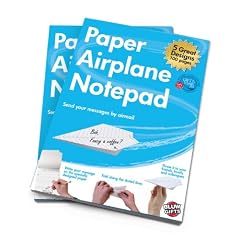 Notizblock Paper Airplane Notepad Flugzeug Papierflieger
