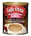 Caffe D'Vita White Chocolate Raspberry Cappuccino, 16-Ounce Canister (Pack of 6)