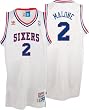 Moses Malone Philadelphia 76ers Adidas Throwback Jersey