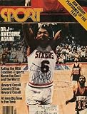 Julius Erving Autographed/Hand Signed Sport Magazine - February 1979