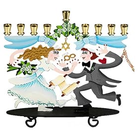 Bride and Groom Menorah