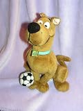 Plush 10 Scooby Doo Dog with Soccer Ball Plush 10 Scooby Doo Dog with Soccer Ball