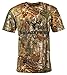 Buckhorn River Men's Realtree Camo Deer Skull Logo T-Shirt - XL - Camo