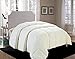 LUX Décor King Comforter – 102x90 Ultra-Soft Down Alternative Duvet Insert with Corner Tabs & Box Stitching, Hotel Quality Plush Microfiber Bedding, Oeko-TEX Certified - White