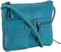 Tignanello Multi-Pocket Organizer,Aqua,one size