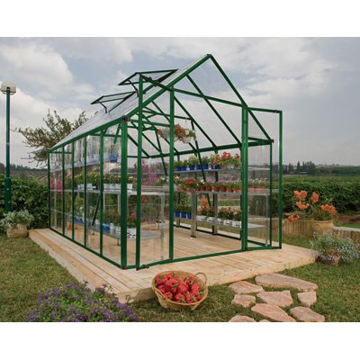 Palram Snap and Grow 8 by 20-Inch Greenhouse, Green