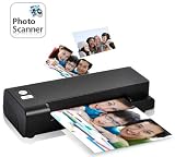 Easy Feed One-touch Photo Scanner with Business Card Scanner