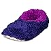 Kids and Tweens Dip Dyed OMG Fur Plush Fleece Lined Snoozies