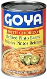 UPC 041331029001 product image for Goya Refried Beans Chorizo, 16-Ounce Cans (Pack of 12) | upcitemdb.com