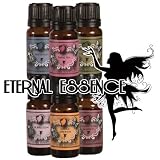 Fragrance Oil - Eternal 6 Pack Favorites of Essence - Blueberry, Bubblegum, Mango Madness, Bahamaberry & Melon, Sweat Pea, Watermelon - 10 ml - Scented Oil