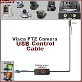 USB Visca Control Cable for Sony, Canon, Panasonic PTZ camera