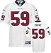 DeMeco Ryans Jersey: Reebok Authentic White #59 Houston Texans Jersey