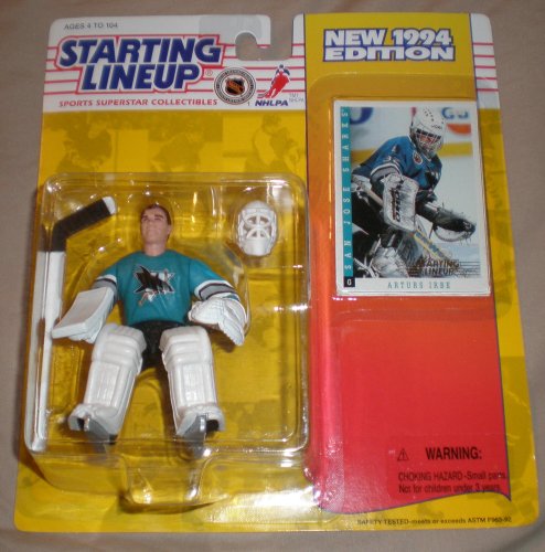 Childrens Toyshop  Toys : 1994 Arturs Irbe NHL Starting Lineup Figure