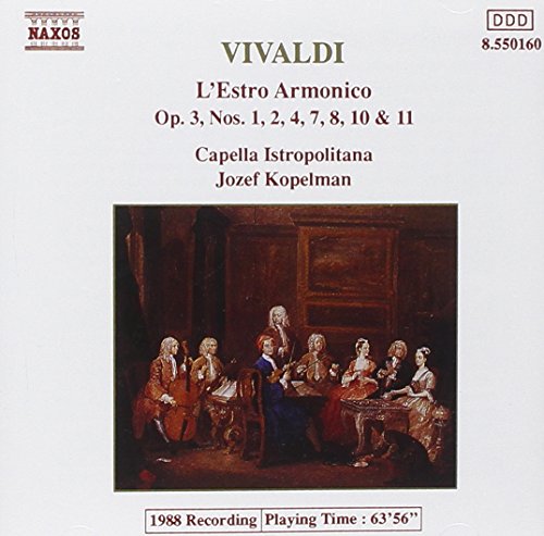 Concerti 1, 2, 4, 7, 8, 10 & 11 Vivaldi Kopelman Capella Istropolitana
