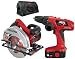 Factory-Reconditioned Skil 5884-04-RT 18-Volt Ni-Cad Cordless 2-Tool Combo Kit
