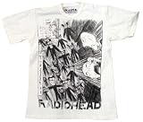 Scribble Cream T-shirt by Radiohead - Ships in ''24'' Hours!