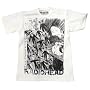 Scribble Cream T-shirt by Radiohead - Ships in ''24'' Hours!