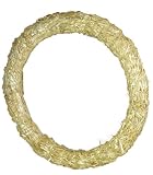 FloraCraft Straw Wreaths, 12-Inch Straw Wreath