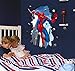 Giant Superman Spiderman 3D Wall Sticker for Kids Rooms Wall Adhesive Home Decor Wall Decals