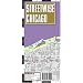 Streetwise Chicago Map - Laminated City Center Street Map of Chicago, Illinios - Folding pocket size travel map with CTA, Metra map