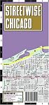 Streetwise Chicago Map Laminated City Center Street Map of Chicago, Illinios Folding pocket size travel map with CTA & Metra map including lines & stations