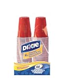 Dixie, 16-Oz. Plastic Cups, 68-Count (Pack of 2)