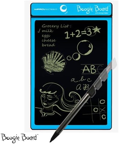 Boogie Board LCD Writing Tablet in Cyan with Boogie Board Magnet Kit and Cleaning Kit with Shammy Cleaning Cloth