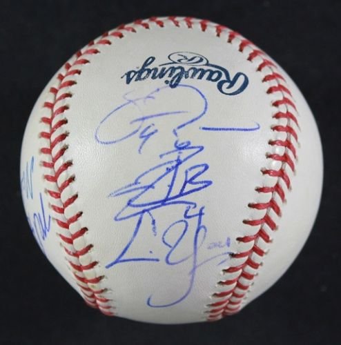 2008 Arizona Diamondbacks Multi-Autographed Major League (OML) Baseball