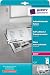 Avery Zweckform, 3482, Transparentfolie-Etiketten, 25 Blatt, beschichtet, stapelverarbeitbar, f&uuml;r s/w-Laserdrucker, s/w-Kopierer und Farblaserdrucker