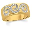 14K Yellow Gold Diamond Anniversary Band - 0.20 Ct.