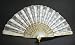 White Lace Folding Fan