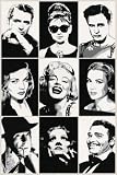 Posters: Actors Poster - Hollywood Legends (36 x 24 inches)