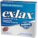 Ex-lax  Regular Strength Chocolated, 24-Count Boxes (Pack of 3)