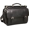 Kenneth Cole Reaction Business and Luggage Leather Dowel Rod Portfolio