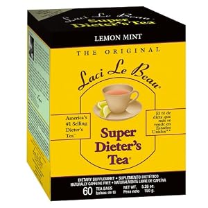 Natrol Laci Super Dieter's Tea -Lemon Mint 60ct box