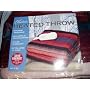 ELECTRIC HEATED THROW 50" X 62'