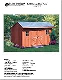 6' X 12' Saltbox Storage Shed/playhouse Plans -Design #70612