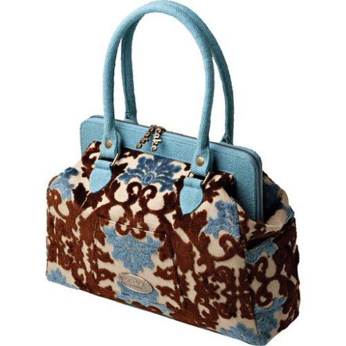 Petunia Pickle Bottom - Cosmopolitan Carryall - Mocha Berry Cream Cake