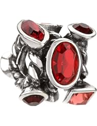 Authentic Chamilia Marquis Red Swarovski Bead JC-2F