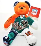 Miami Dolphins vs Minnesota Vikings RARE Offical NFL Super Bowl VIII(8) Collectable Plush Bear