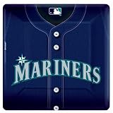 Seattle Mariners Baseball - Square Banquet Dinner Plates
