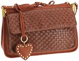 Friis & Company Braise Gold Small Bag, Sac port&eacute; &eacute;paule - Marron