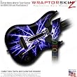 Lightning Blue WraptorSkinz Skin fits Guitar Hero World Tour Guitar for XBOX 360 and PS3 (GUITAR NOT INCLUDED)